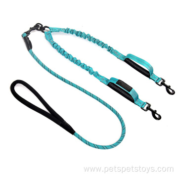 Walking Training Leash Comfortable Shock Reflective Bungee